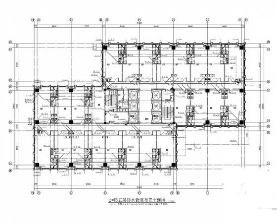 29层大型商业中心给排消防喷淋CAD施工图纸 - 3