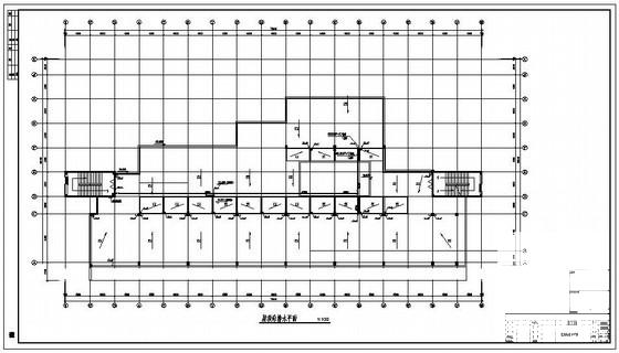 5层教学楼给排水设计CAD施工图纸（市政供水） - 4