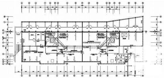 上11层商住楼电气CAD施工图纸（人防） - 4