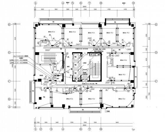 14层办公用房及商务用房强弱电设计施工图（2015年图纸） - 1