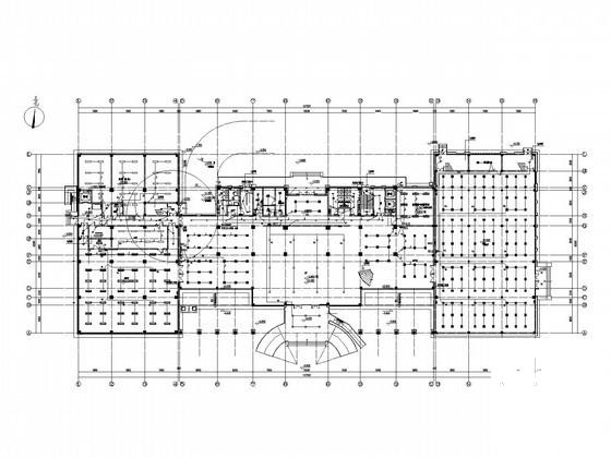 一类档案馆办公大楼强电CAD施工图纸（安装大样）(联动控制系统) - 1