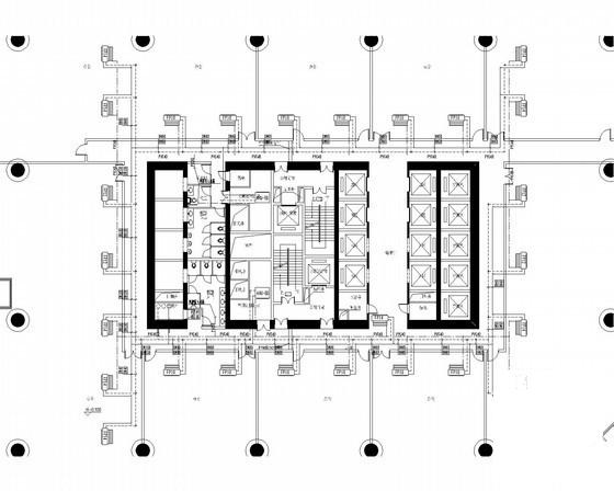 56层办公塔楼通风空调系统设计CAD施工图纸（夹层避难层） - 2