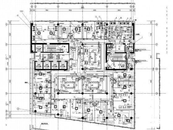 23层办公建筑空调通风及防排烟系统设计CAD施工图纸 - 5