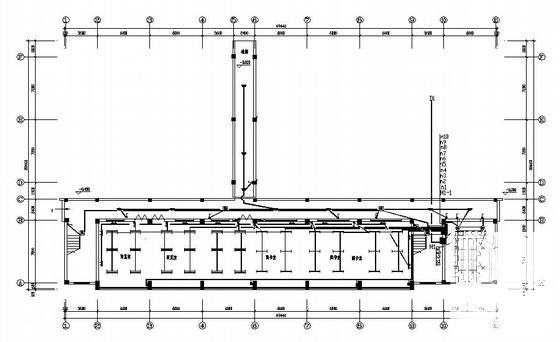 小学地上5层办公楼强电CAD施工图纸（三级负荷） - 1