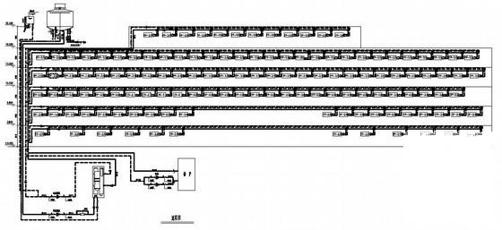 办公楼中央空调水系统CAD图纸 - 2