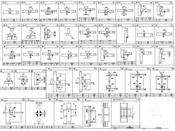 上5层钢框架结构特警队宿舍CAD施工图纸（结构设计总说明） - 4