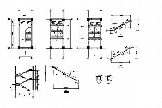 6层框架结构高校办公楼毕业设计方案（建筑、结构图纸）(钢筋混凝土) - 2