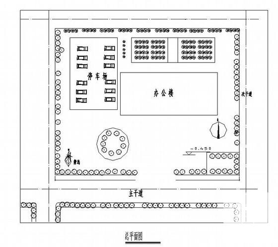 6层框架结构高校办公楼毕业设计方案（建筑、结构图纸）(钢筋混凝土) - 4