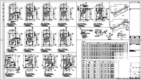 商业大楼楼梯节点构造详图纸cad - 1