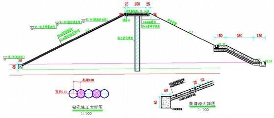 小型山塘除险加固工程施工组织设计（CAD图纸12张） - 2