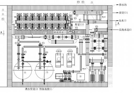 一套连续膜过滤系统设计格式施工图纸 - 2