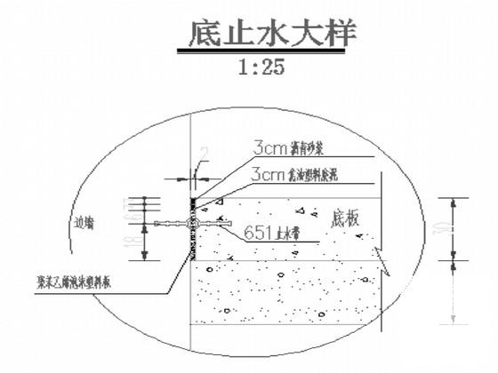 一套干渠分水闸平面设计CAD图纸 - 1