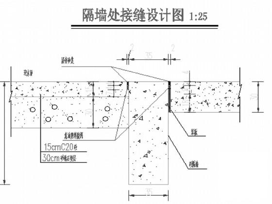 一套干渠分水闸平面设计CAD图纸 - 3