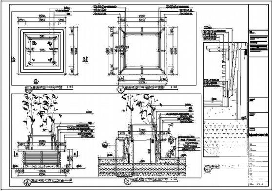 科技园广场景观设计效果图纸及CAD施工图纸 - 3