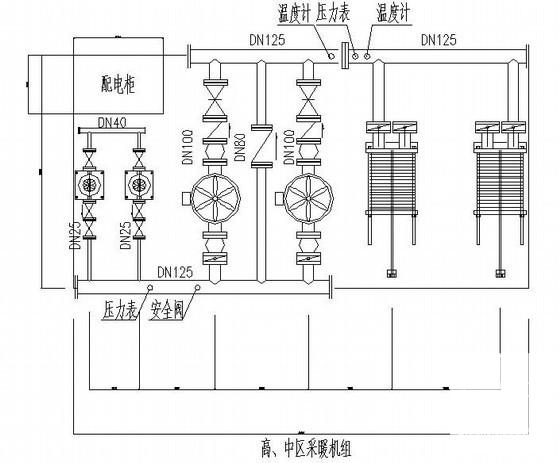 90500平米换热站旧城改造CAD施工图纸 - 4