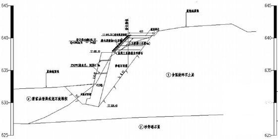 城市防洪堤结构布置CAD大样图（断面节点CAD大样图丰富）.dwg - 2