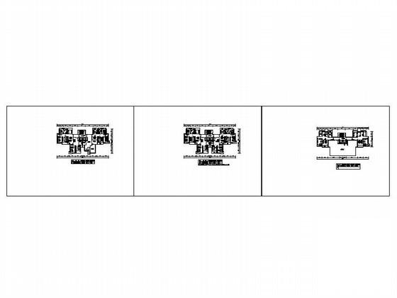 小高层住宅楼一梯四户型设计图纸（84、104平方米）.dwg - 2