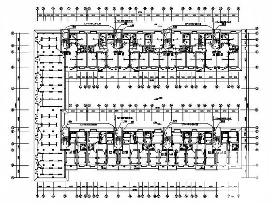 7层住宅楼电气设计CAD施工图纸.dwg - 1