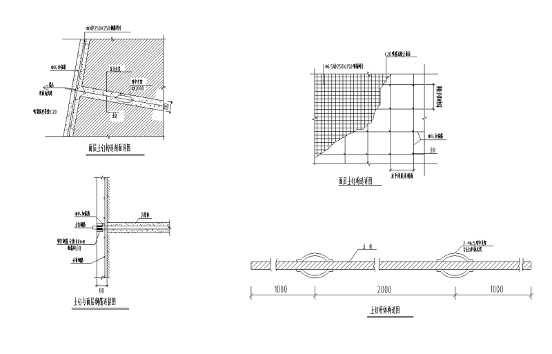 土钉墙支护大样图