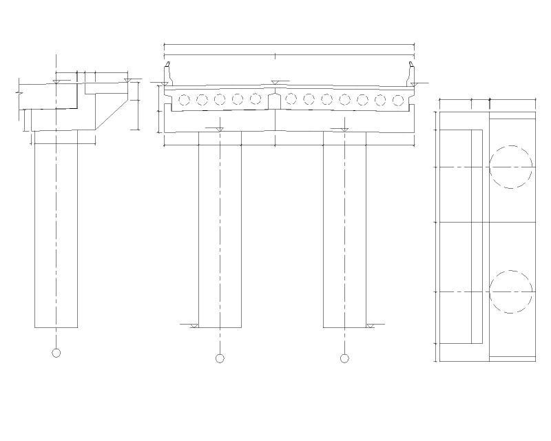 桥台构造图