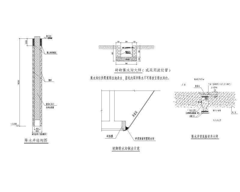 基坑降水井构造图