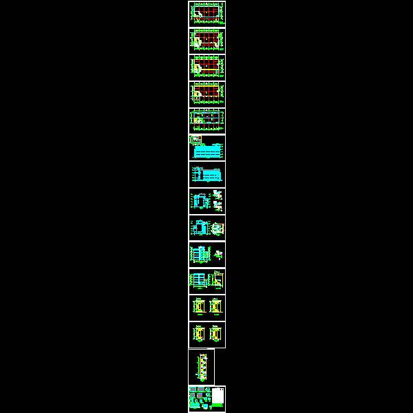 办公楼建筑结构CAD大样图 - 1