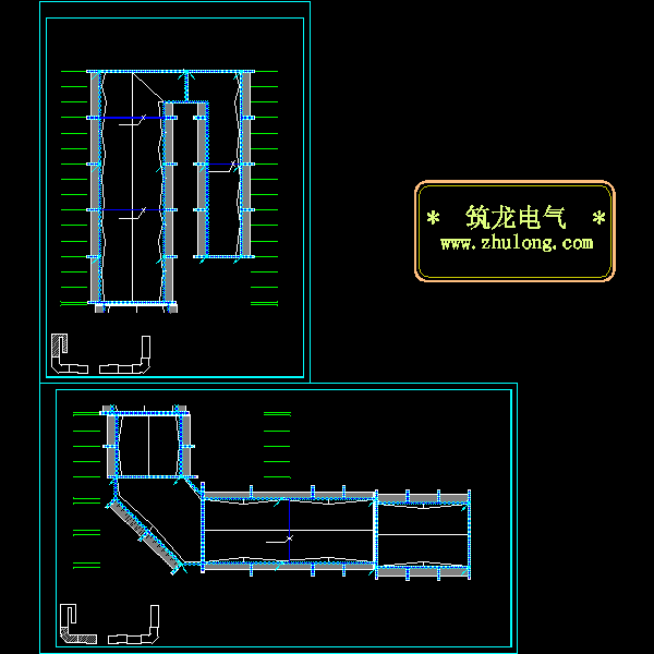 3层城市区商业街电气CAD图纸(防雷接地) - 4