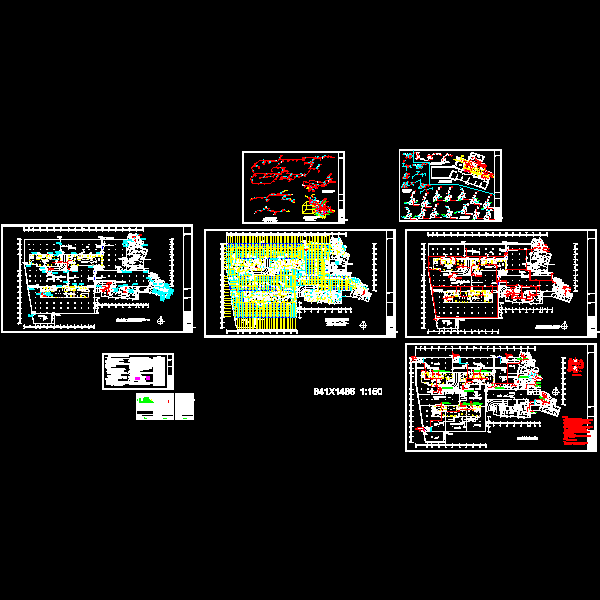 某小区高层给排水施工图（地下车库）.dwg