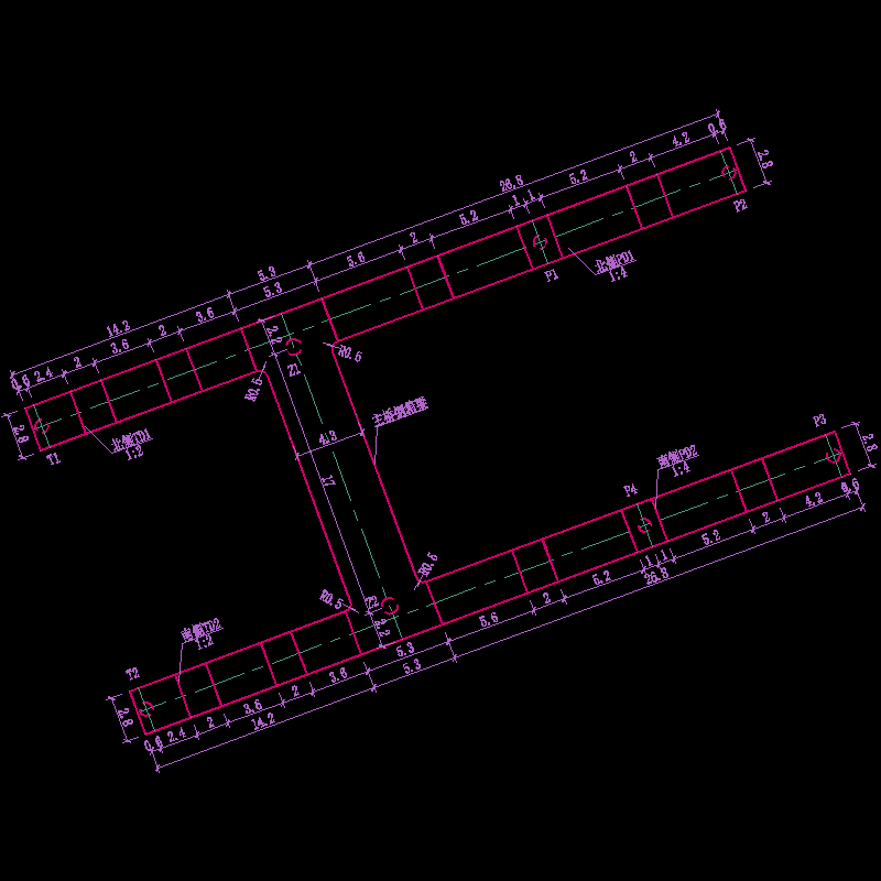 c00q04——钢结构布置图.dwg