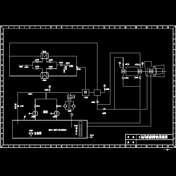 引风机润滑油系统图.dwg