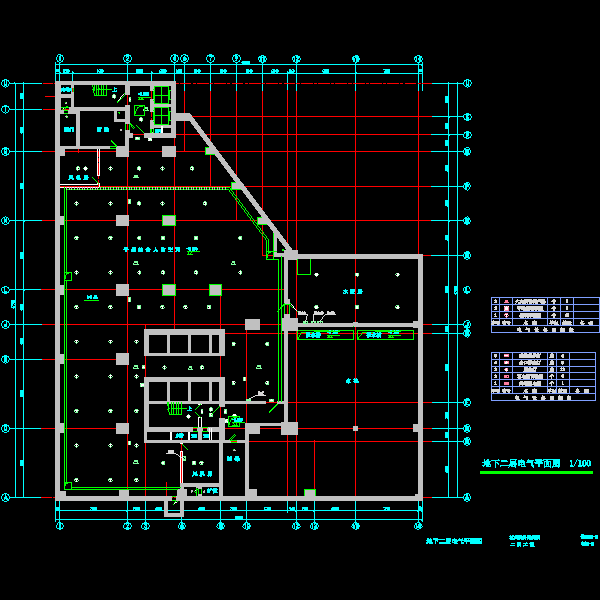 35层电气CAD施工图纸 - 2