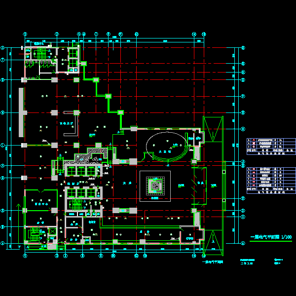 35层电气CAD施工图纸 - 3