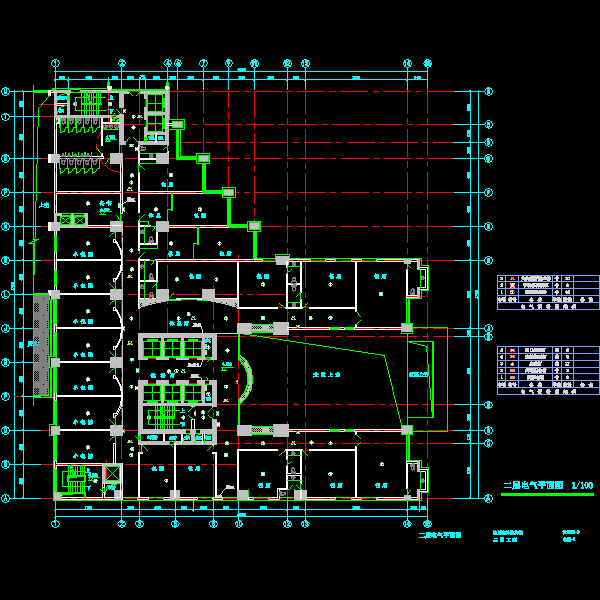 35层电气CAD施工图纸 - 4