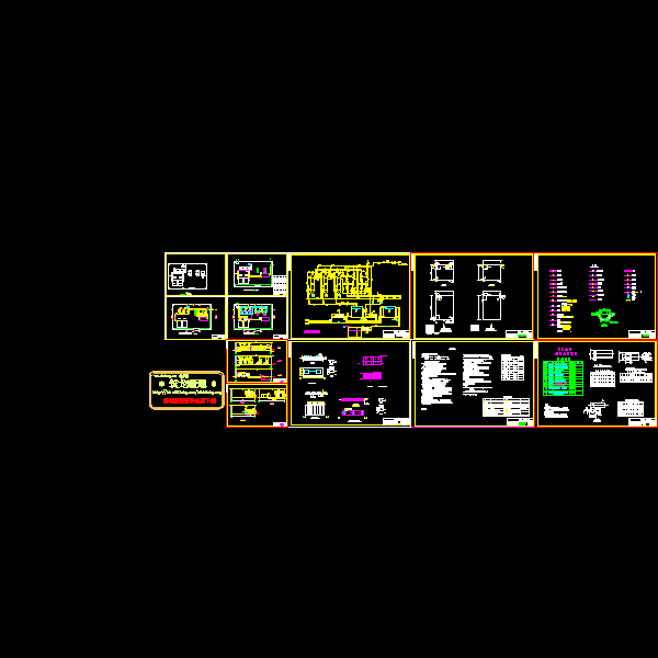 大学汽－水换热站工程图（14页施工图纸）(基础CAD平面图) - 1