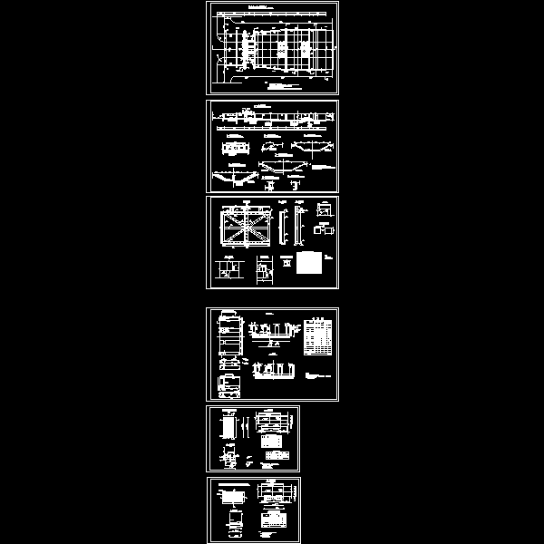 水闸竣工图纸（放水闸设计）(CAD平面图) - 1