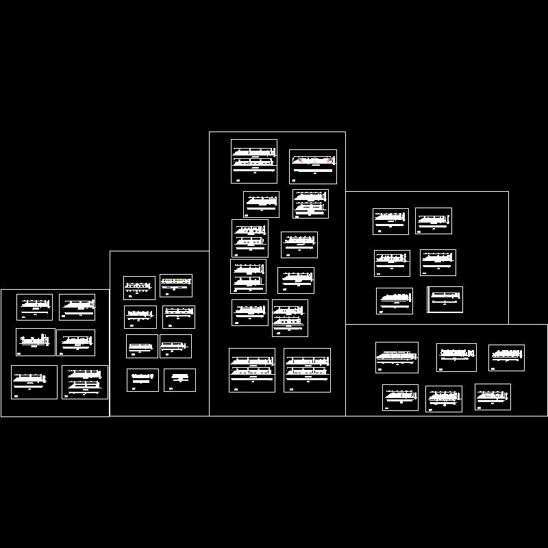 桥梁栏杆CAD图纸式 - 1