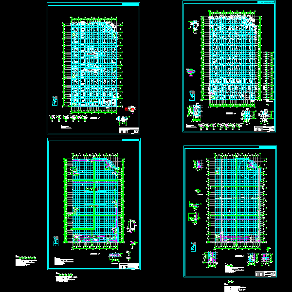 5层框架商业建筑结构CAD施工图纸 - 3