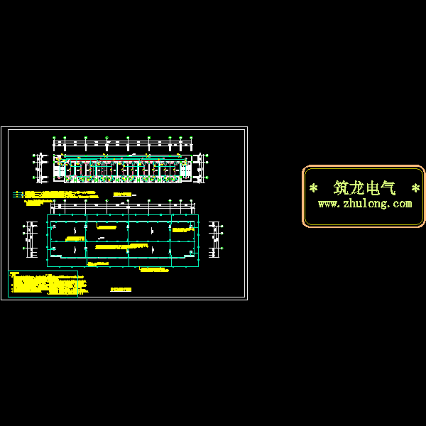 4层中学电气CAD施工图纸 - 5