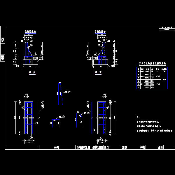 2-20米拱桥工程设计CAD图纸(钢筋构造图) - 2