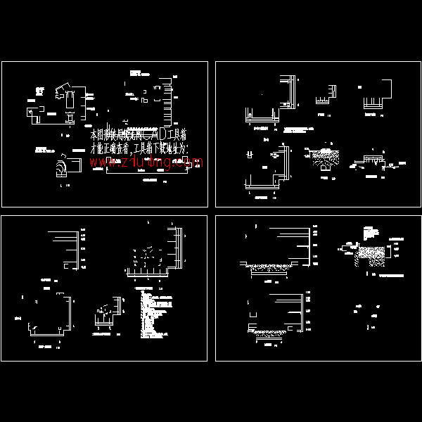 某木亭结构施工图.dwg