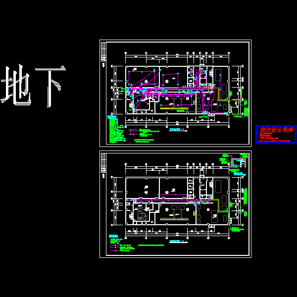 酒店强弱电CAD施工图纸 - 5