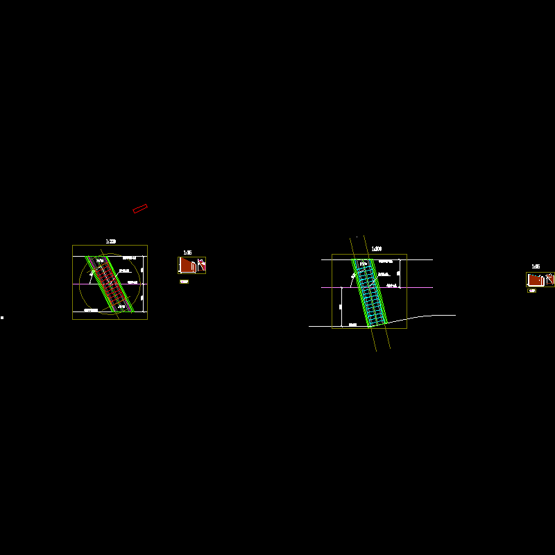 油管线保护异形板配筋图.dwg