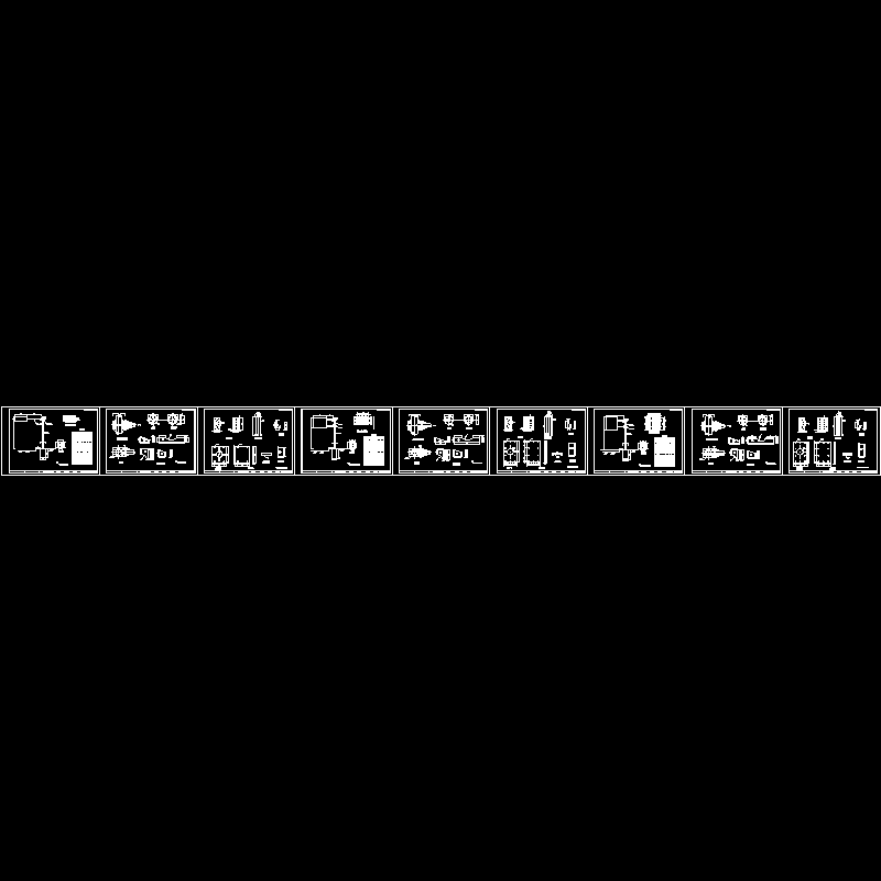 市政交通C类指路牌设计CAD图纸 - 1