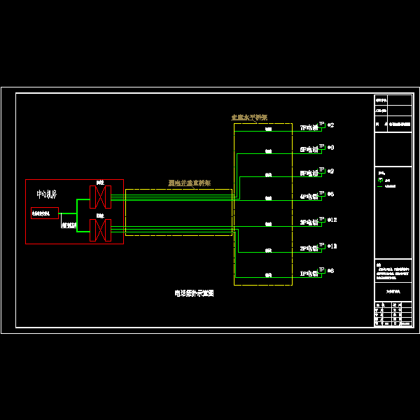 电话拓扑示意图.dwg