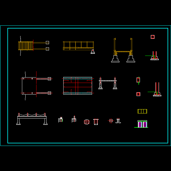 木平桥施工CAD详图纸 - 1