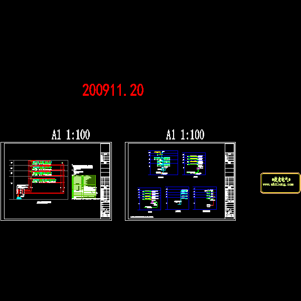 a楼火警，弱电系统图.dwg