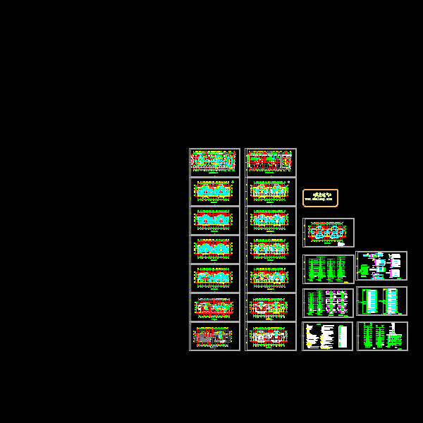 12层住宅楼电气CAD施工图纸(防雷接地系统等)() - 1