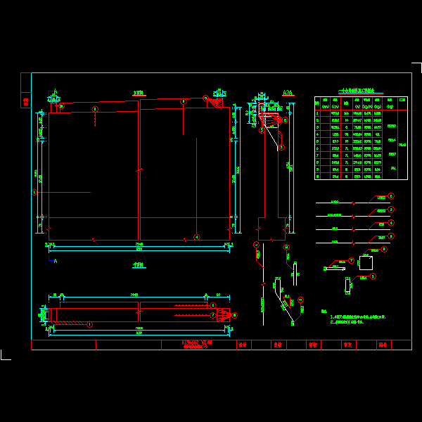 轻型桥台钢筋构造图(一).dwg