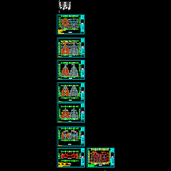 b型花园洋房照明平面图.dwg