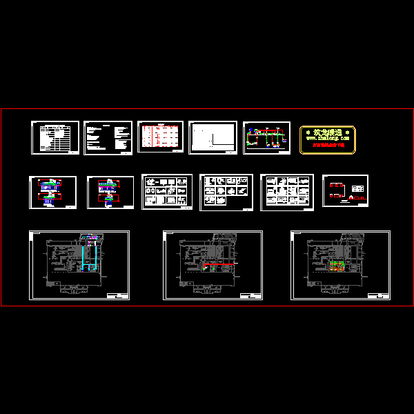 制程冰水空调工程CAD图纸 - 1
